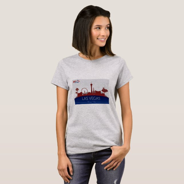 T-shirt Las Vegas 4 Juillet (Devant entier)