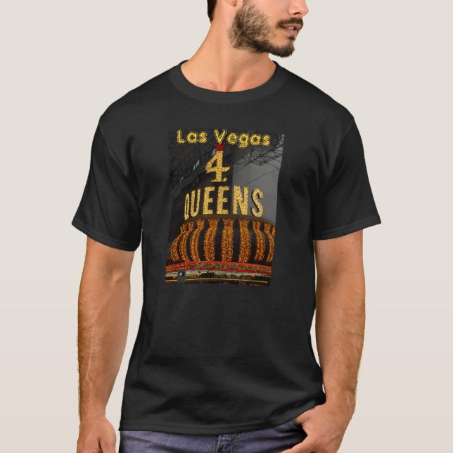 T-shirt Las Vegas 4 Queens (Devant)