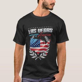 T-shirt Las Vegas États-Unis d'Amérique Souvenir