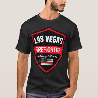 T-shirt Las Vegas Fire Secourt Firefighter First