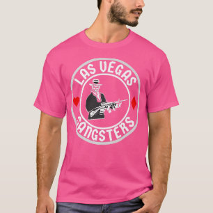 T-shirt Las Vegas Gangsters Squelette Mafia 