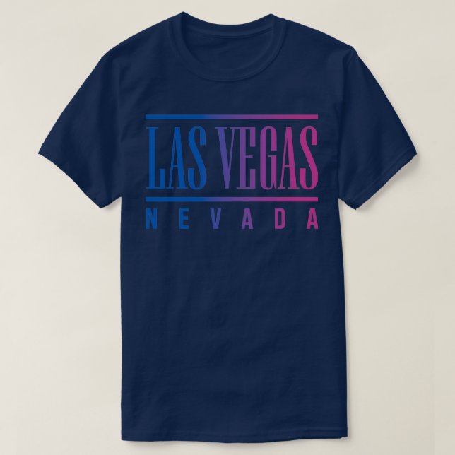 T-shirt Las Vegas Nevada (Design devant)