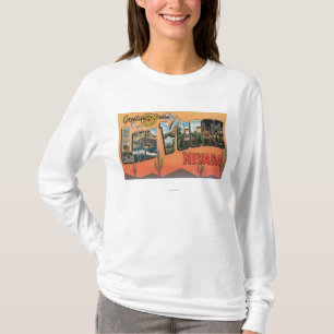 T-shirt Las Vegas, Nevada - grandes scènes de lettre
