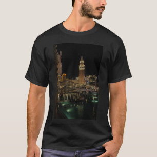 T-shirt Las Vegas vénitienne la nuit