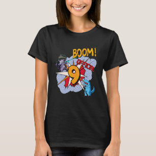 T-shirt Laser de 9 ans gamer jeu-tag Lasertag 9 ans