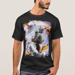T-shirt Laser Eyes Space Guinea Pig Cat Sloth Unicorne