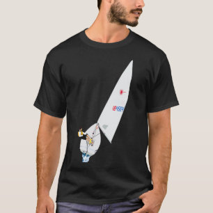 T-shirt Laser Sailing Man