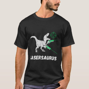 T-shirt Laser Tag Saurus Lasertag Dinosaures Joueur d'équi