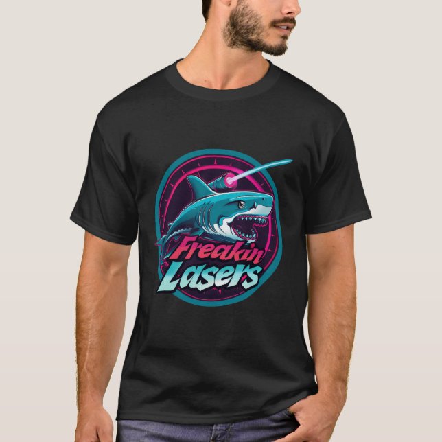 T-shirt Lasers Freakin (Devant)