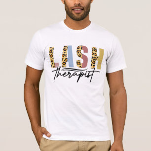 T-shirt Lash Thérapeutique Leopard Eyelash Tech Lash