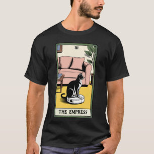 T-shirt L'aspirateur robot chat carte de tarot de l'Impéra