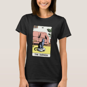 T-shirt L'aspirateur robot chat carte tarot impératrice Ca