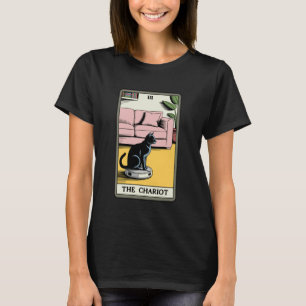 T-shirt L'aspirateur robot impératrice Chat Tarot drôle C