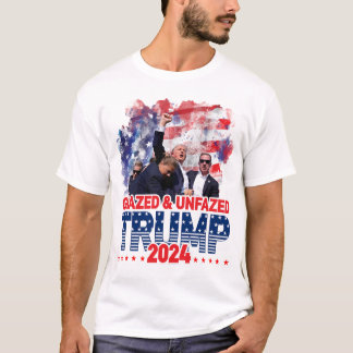 T-shirt L'assassinat de Donald Trump contre l'Amérique en 