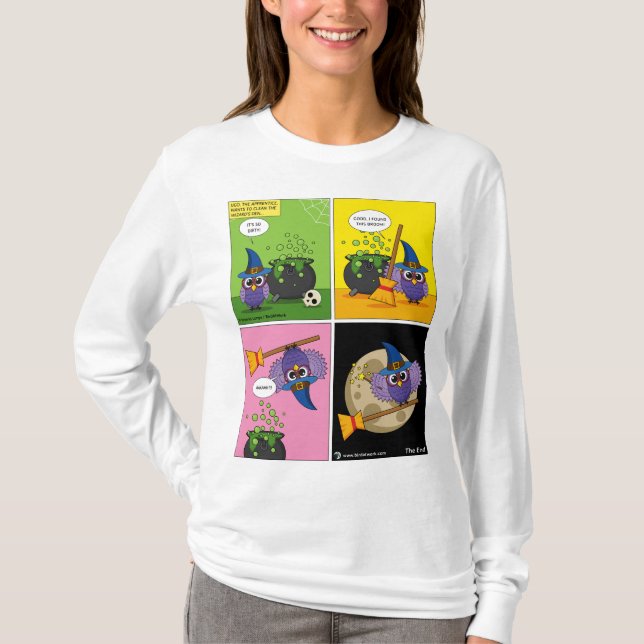 T-shirt L'Assistant Apprentice - Cleaning Comic (Devant)