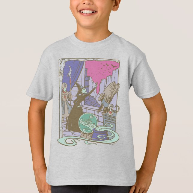 T-shirt L'Assistant D'Oz™ | Storybook Wicked Witch™ (Devant)