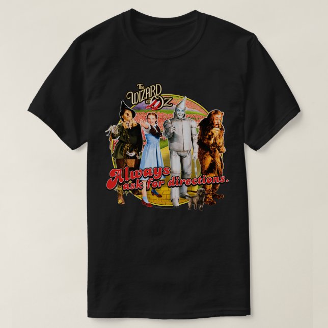 T-shirt L'Assistant du basculement d'instructions Oz (Design devant)