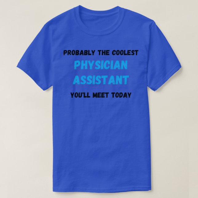 T-shirt L'Assistant Médecin le plus cool Funny Faded Retro (Design devant)