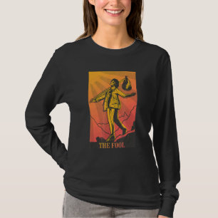 T-shirt L'Astrologie Fool Tarot Card Occult Hobo Avec Bin