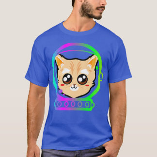 T-shirt L'astronaute Chat Kawaii Kitten Chats