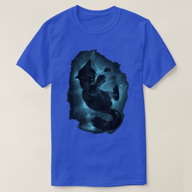 T-shirt L'astronaute de l'espace Cat Planètes rondes de mè (Design devant)