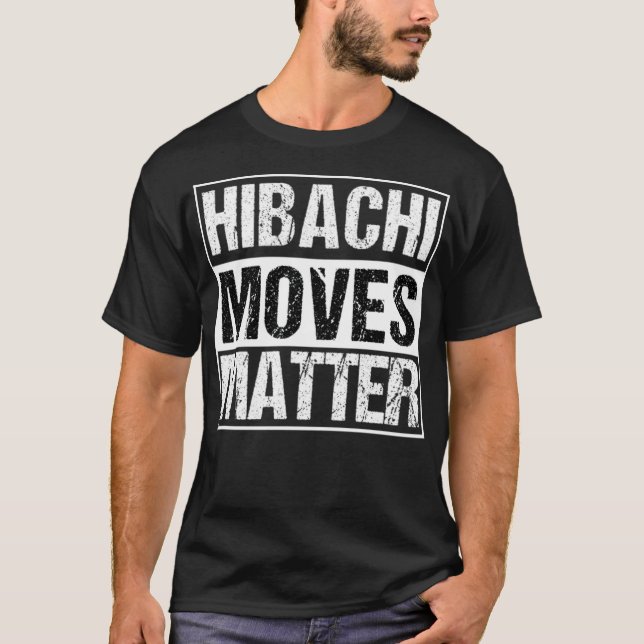 T-shirt L'astronaute de skateboard Hibachi chef ivre (Devant)
