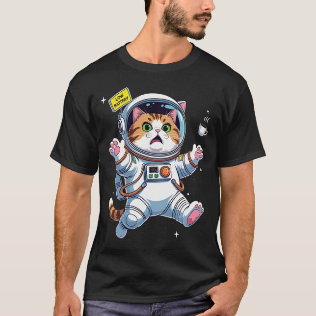 T-shirt L'astronaute en difficulté (Devant)