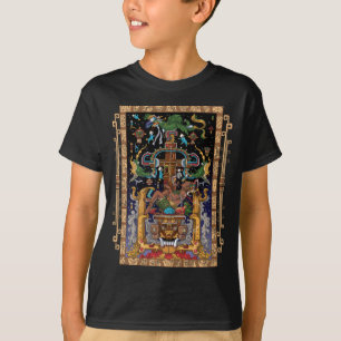 T-shirt L'astronaute maya King Pakal