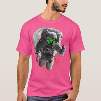 T-shirt L'astronaute Monster Space Moon Space Planètes spa