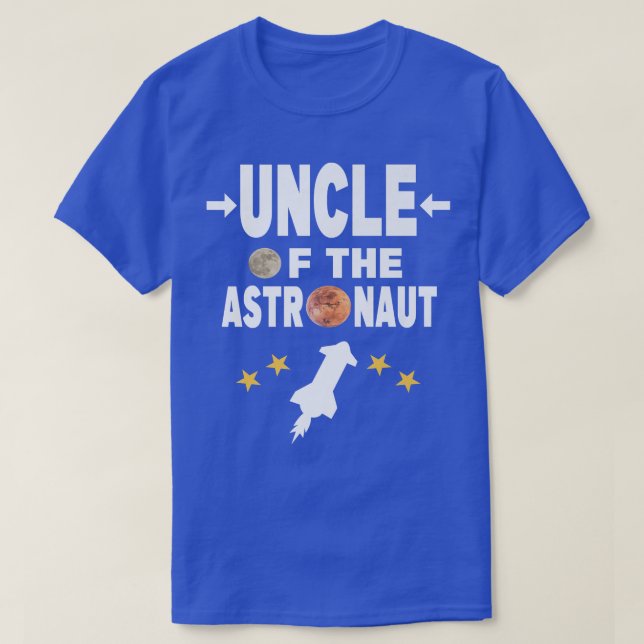 T-shirt L'Astronaute Nephew Oncle De L'Astronaute (Design devant)