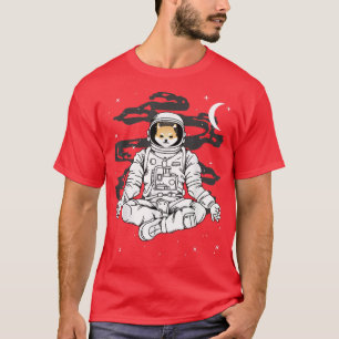 T-shirt L'astronaute Yoga Dogelon Mars ELON Pièce Vers La 