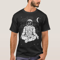 L'Astronaute Yoga Stellar Xlm Coin À La Cristal Lu