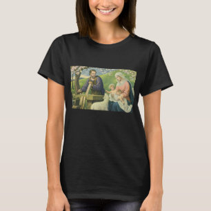 T-shirt L'atelier de Joseph avec Marie et l'Enfant Jésus