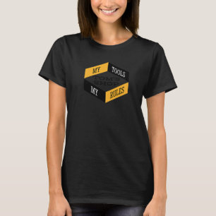 T-shirt L'Atelier de Tom Mes Outils Mes Règles Menuisier M
