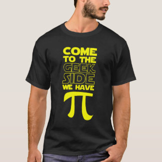 T-shirt latéral de geek