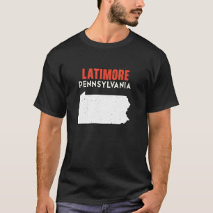 T-shirt Latimore Pennsylvania USA State America Travel