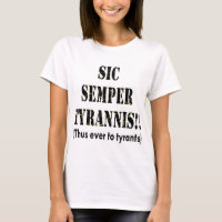 Latin ainsi de sic Semper Tyrannis jamais aux