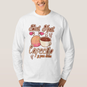 T-shirt Latina Mom latino espagnol mexicain Mama Coffee Co