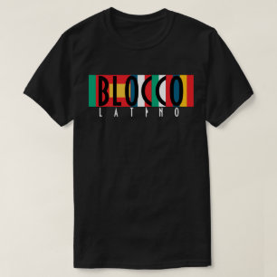 T-SHIRT LATINO BLOCCO