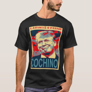 T-shirt Latinos Pour Trump Cochino 2020 Élection Président