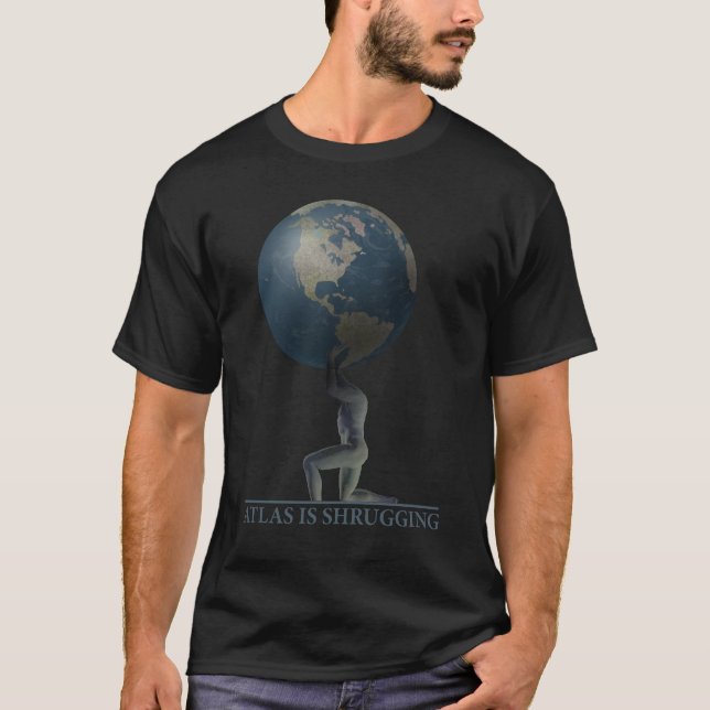 T-shirt L'atlas gesticule (Devant)