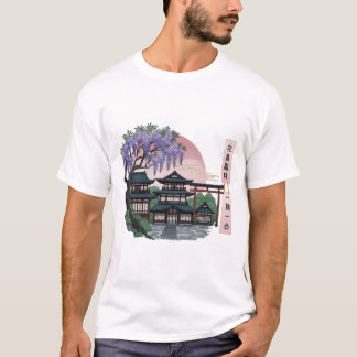 T-shirt l'atmosphère de l'art et de la culture japonaise