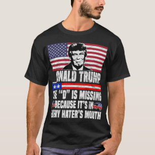 T-shirt L'atout d'Onald le D est absent