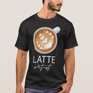 T-shirt Latte Artist Coffee Lover family