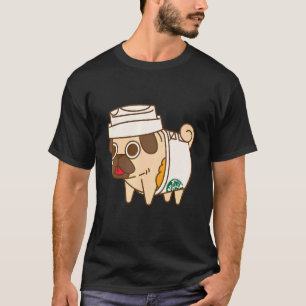 T-shirt Latte au goût de Pugkin