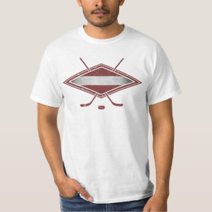 T-shirt Latvijas Hokejs avec nom et numéro