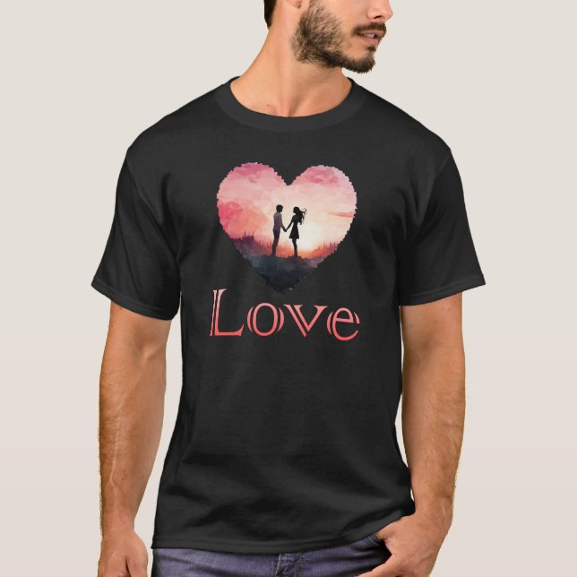 T-shirt L'aube d'un nouvel amour (Devant)