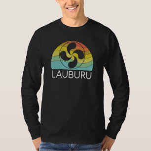 T-shirt Lauburu Pays Basque Croix Ikurrina Euskal Herri