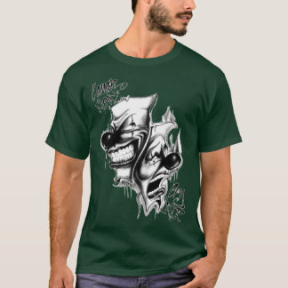 T-shirt laugh now cry later classic