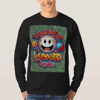 T-shirt Laugh World sur Eco-Sketch Grass Tee